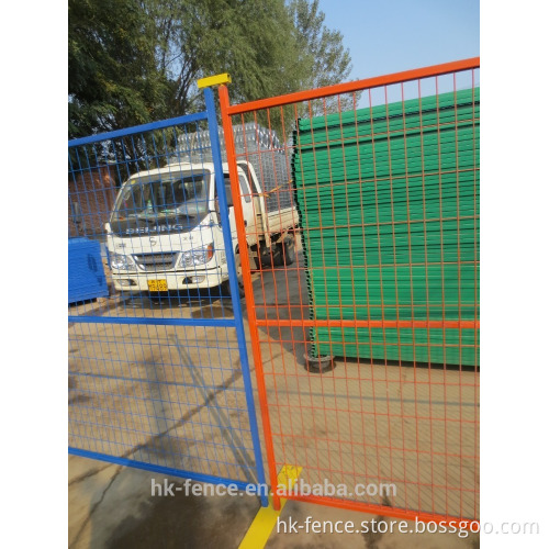 6ft high 10ft wide temporary fencing for special events,galvanized/powder coated canada temporary fence cost price selling well
